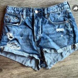 jean shorts